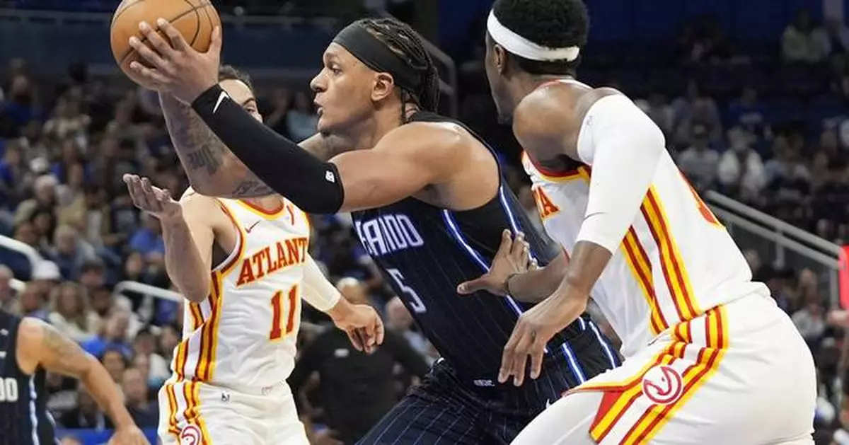 Banchero has 33 points and 10 rebounds as Magic turn back Hawks 119-112