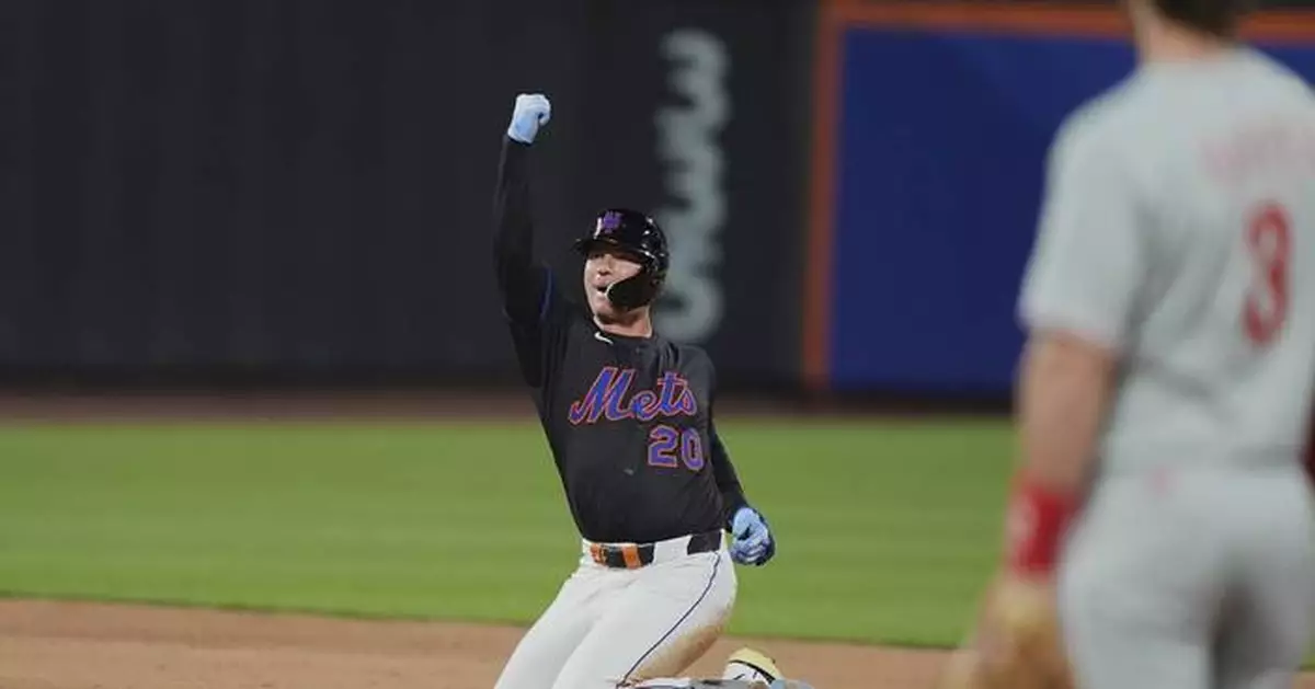 Lindor and Torrens lead the streaking Mets past the Phillies again, 5-1