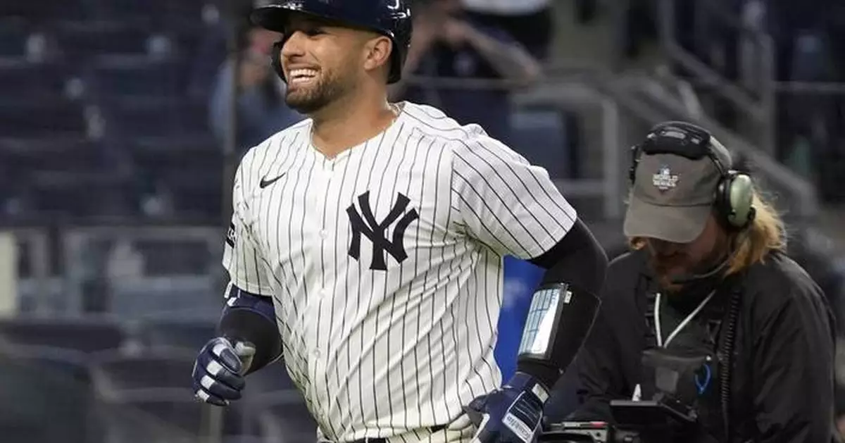 Former Uber driver J.C. Escarra gives pitch a ride for first major league home run