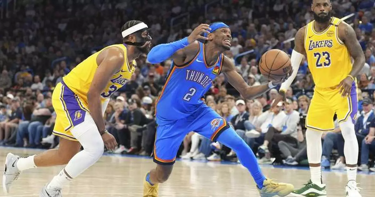 Gilgeous-Alexander, No. 1 seed Thunder look to take another step against Grizzlies