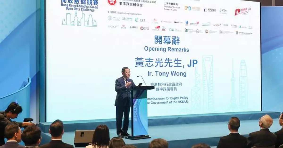 Hong Kong and Shanghai Launch Open Data Challenge 2025 to Foster Innovation and Collaboration.