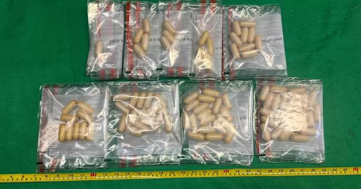 Hong Kong Customs Seizes 770 Grams of Cocaine from Passenger at Airport