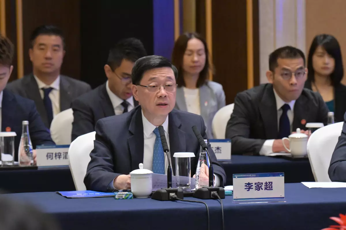 High-Level Meeting cum First Plenary Session of Hong Kong/Zhejiang Co-operation Conference held in Hangzhou Source: HKSAR Government Press Releases