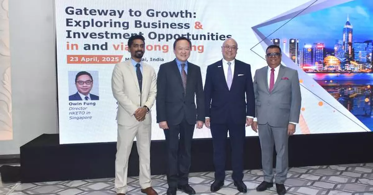 InvestHK Hosts Seminar in Mumbai to Promote Business Opportunities in Hong Kong and Greater Bay Area