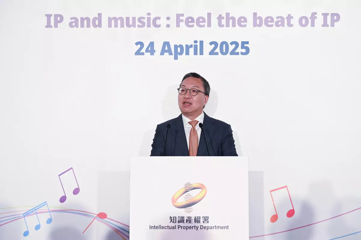 Speech by Acting CE at World Intellectual Property Day Reception 2025 Source: HKSAR Government Press Releases