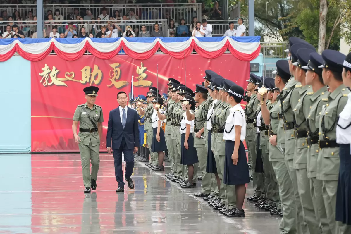 CSD holds passing-out parade Source: HKSAR Government Press Releases