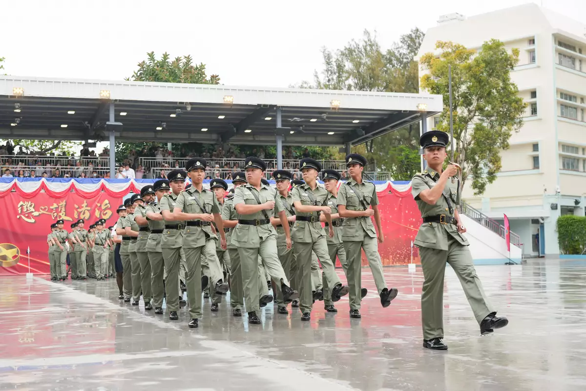 CSD holds passing-out parade Source: HKSAR Government Press Releases
