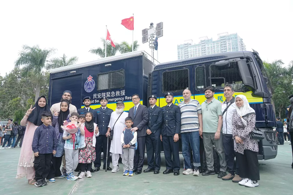 Civil Aid Service holds Passing-out Parade for 90th Recruits and 13th Tactical Force Secondment Scheme Source: HKSAR Government Press Releases