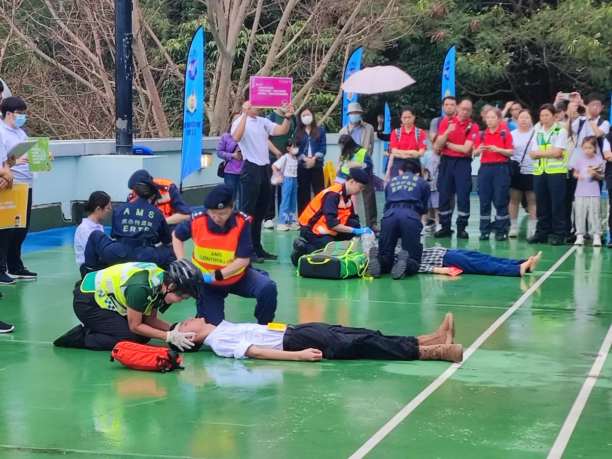 National Security Education Day cum AMS 75th Anniversary Open Day held Source: HKSAR Government Press Releases