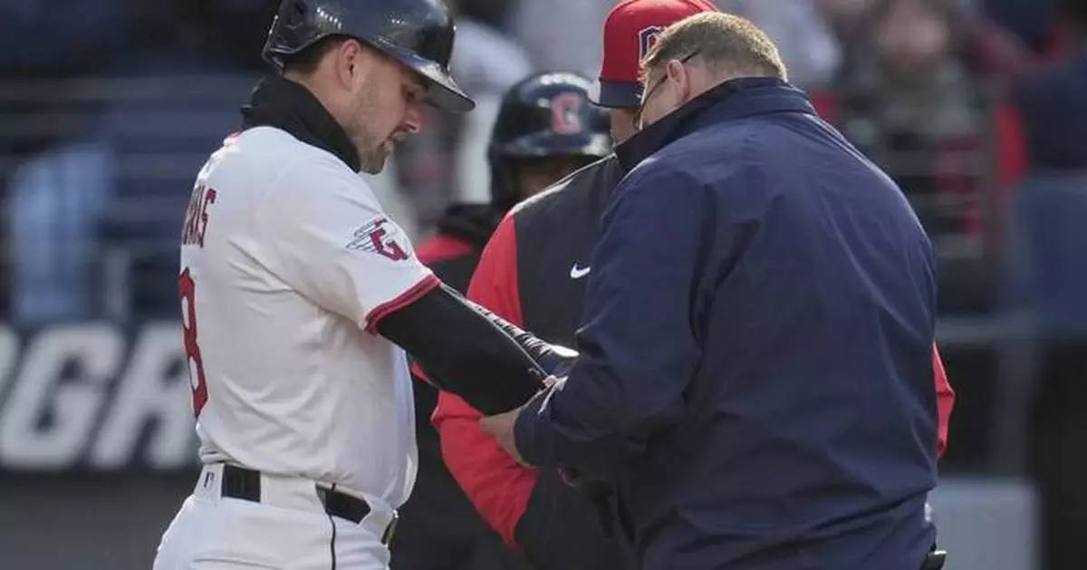 Guardians place outfielder Lane Thomas on 10-day injured list with bruised right wrist