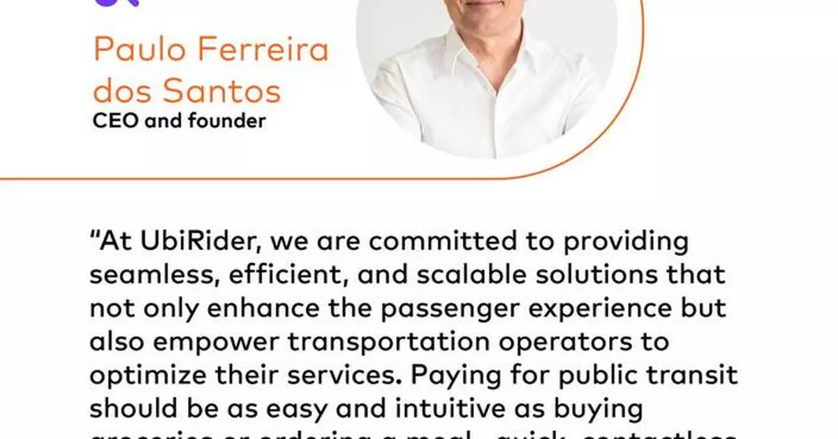 UbiRider Selected for Mastercard Start Path Program to Help Shape the Future of Financial Mobility