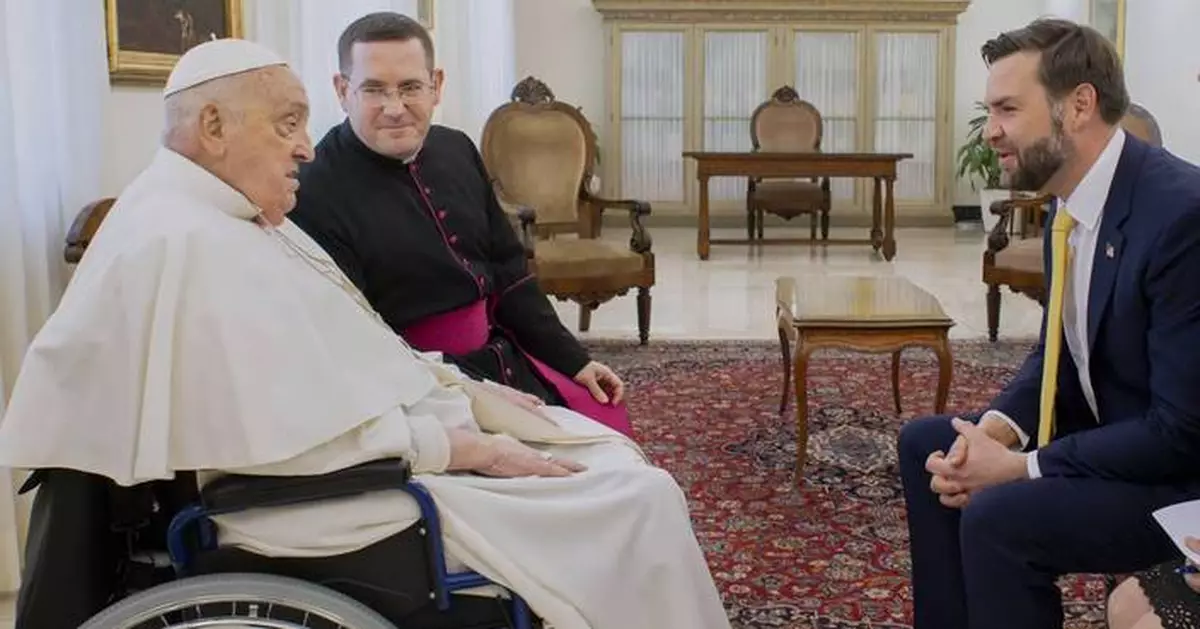 JD Vance was one of the last leaders to meet with Pope Francis