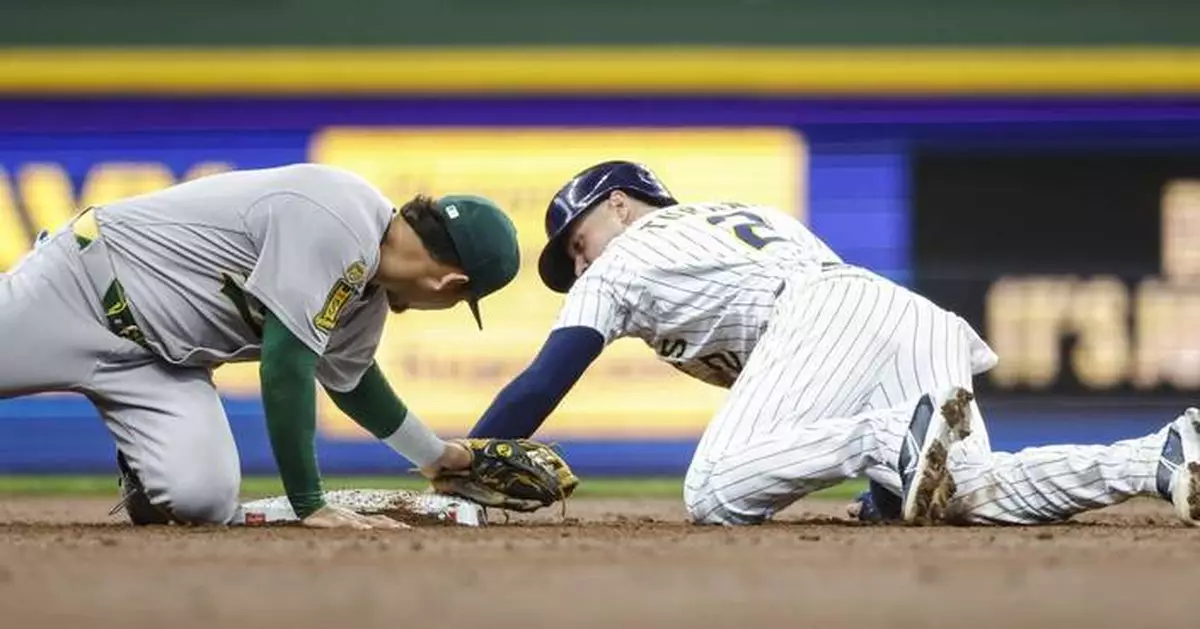 Brewers shatter 33-year-old team record by stealing 9 bases, 6 in 1st inning