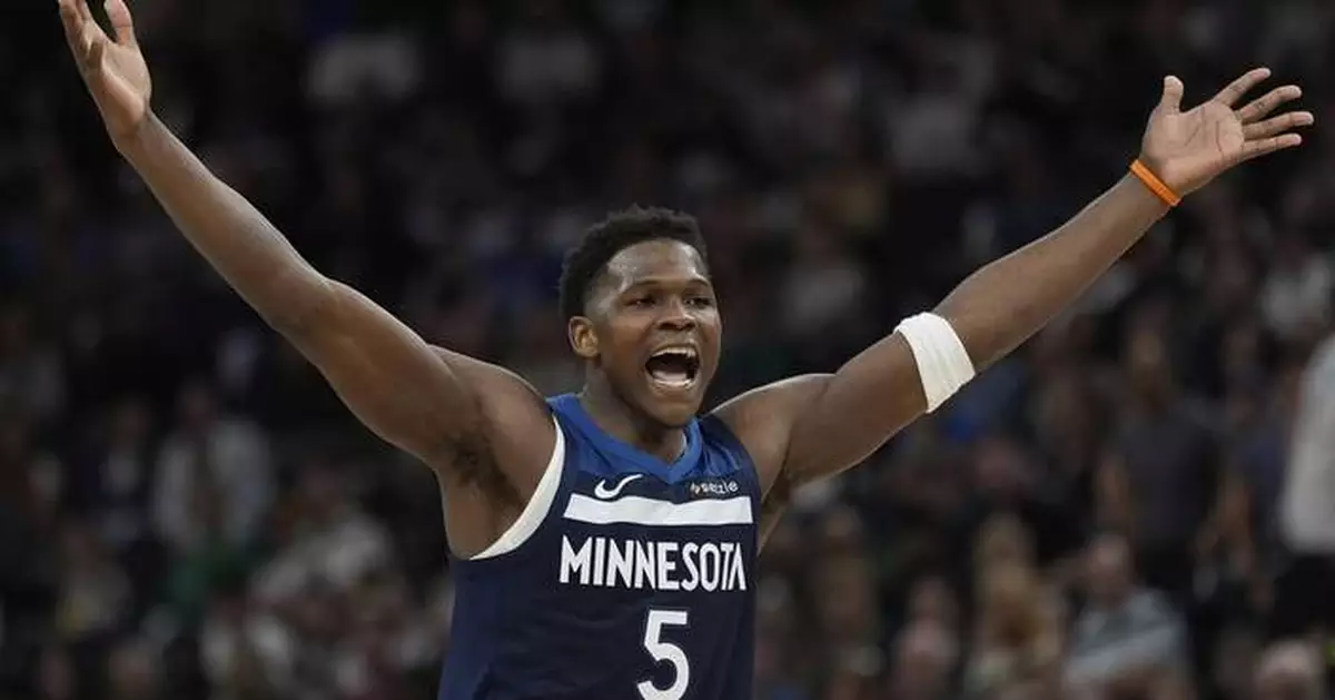 Timberwolves' Anthony Edwards fined $50,000 for obscene gesture and comment directed at heckler