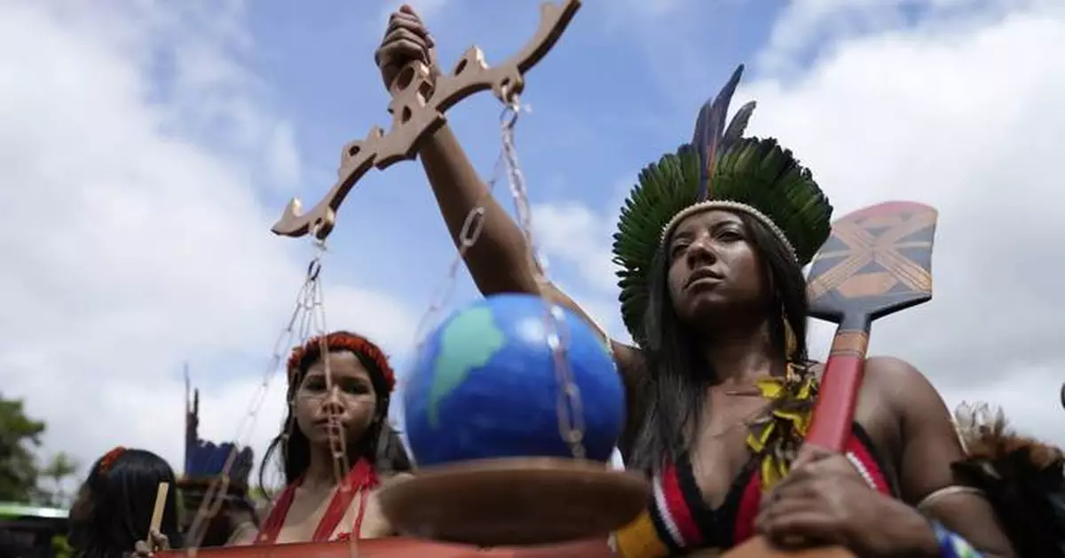 Indigenous march in Brazil to demand more land be set aside for their stewardship