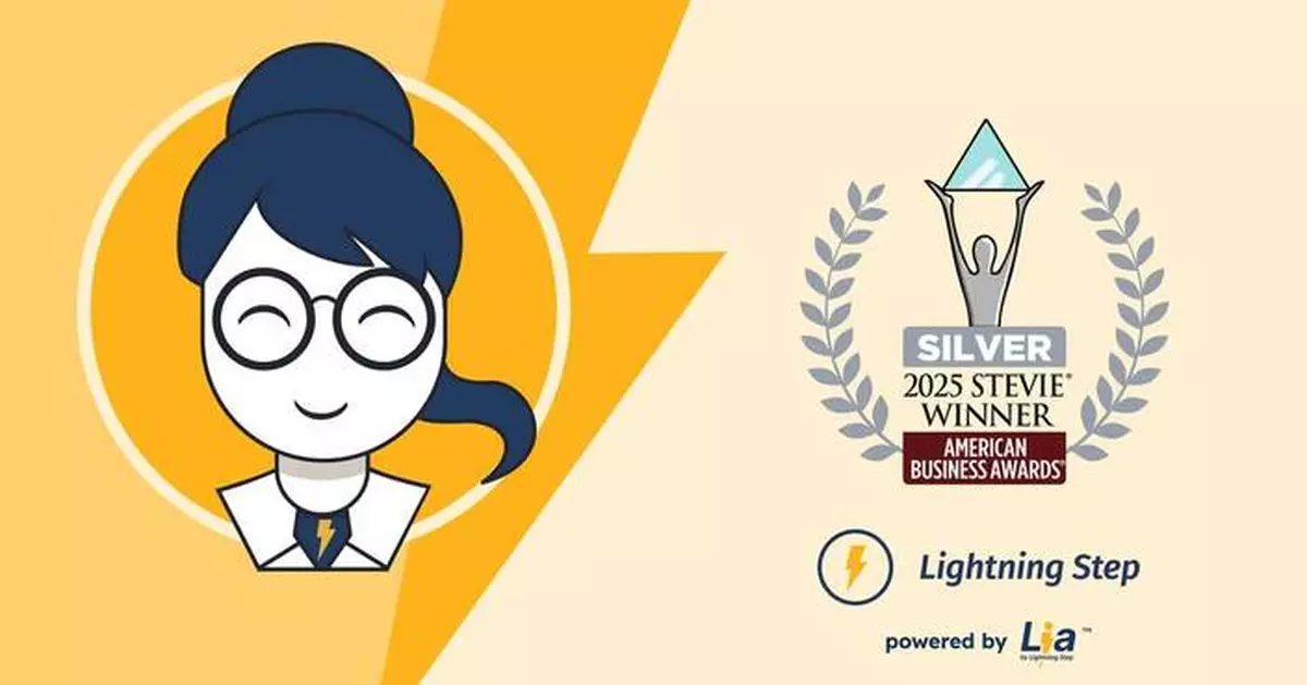 LIA, Lightning Step’s AI Assistant, wins Silver Stevie® Award for 2025 Healthcare Technology Solution of the Year