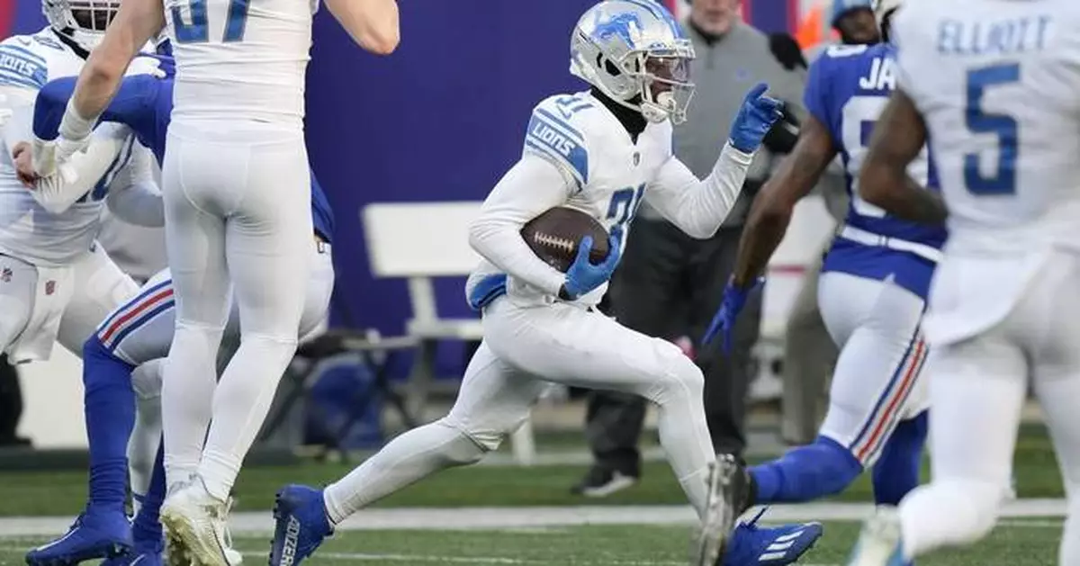 Lions and All-Pro safety Kerby Joseph agree on a contract extension, AP source says