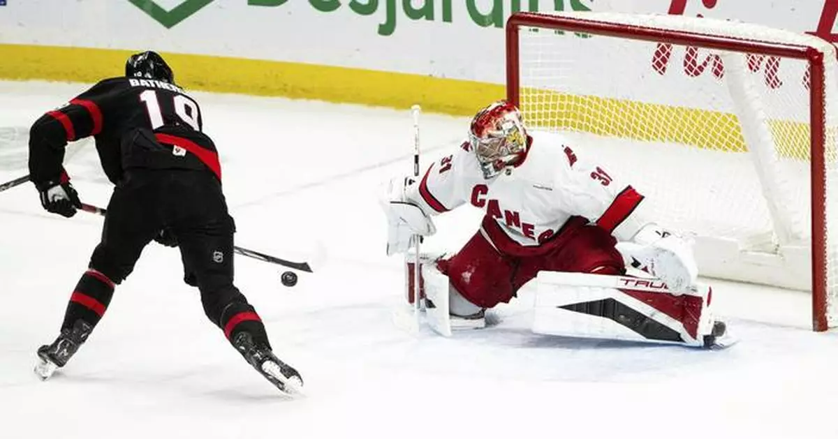 Senators beat the Hurricanes 7-5 in the regular-season finale for the playoff-bound teams