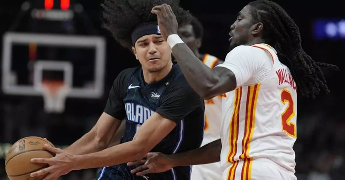 Keaton Wallace logs first career triple-double as Hawks beat Magic 117-105 before play-in rematch