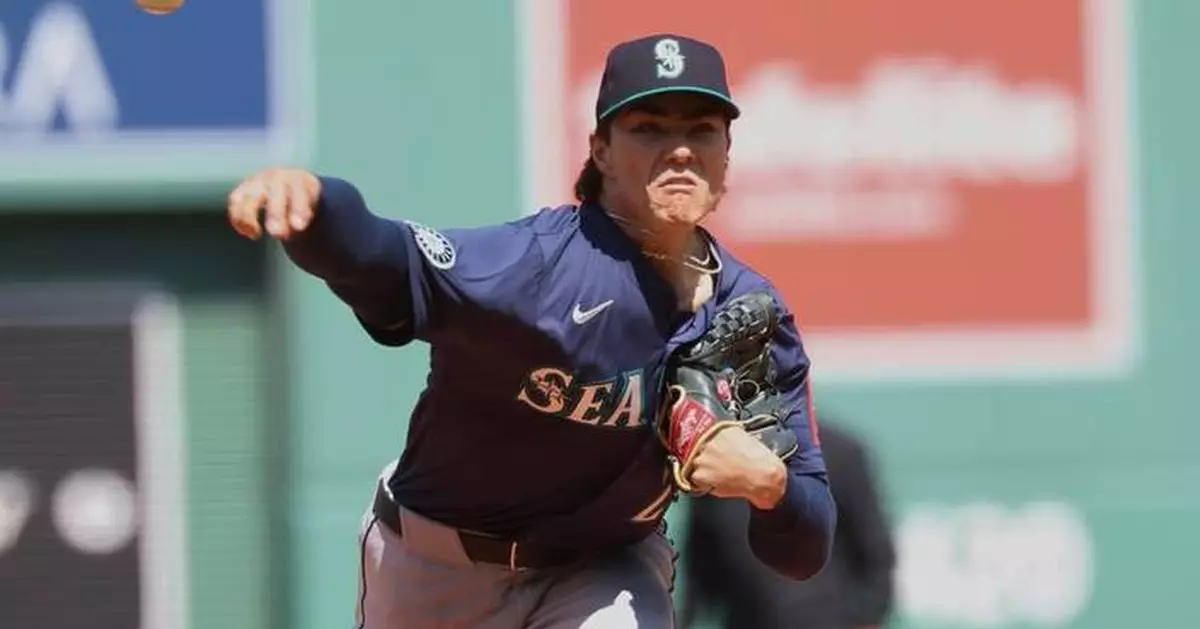 Bryan Woo shuts down Boston, helps Mariners close road trip with 4-3 win over Red Sox