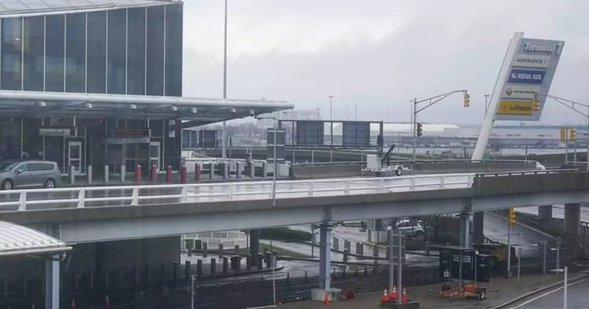 Surveillance video shows New York-to-Paris flight stowaway slipping past gate agents