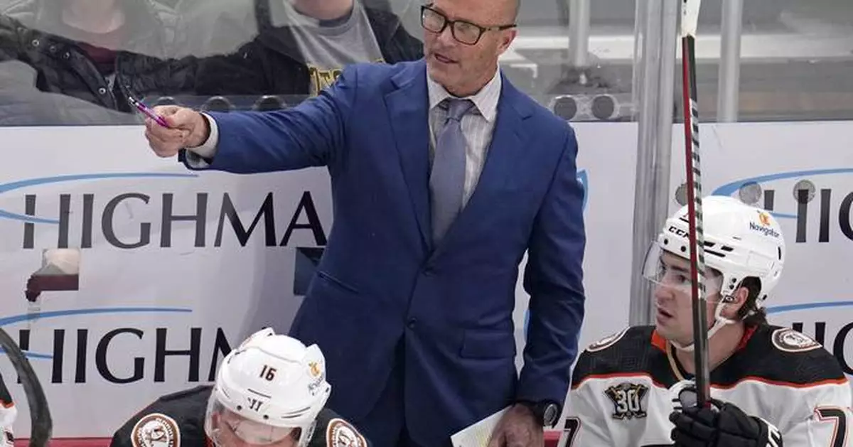 Greg Cronin fired as coach of Anaheim Ducks after 2 seasons