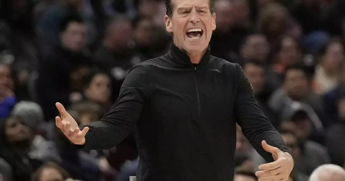 Cleveland's Kenny Atkinson wins NBCA coach of the year award after leading Cavs to 64-win season