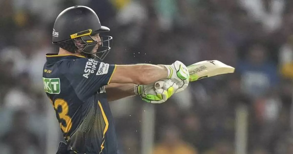 Buttler powers Gujarat to top of the IPL while Lucknow stuns Rajasthan by 2 runs