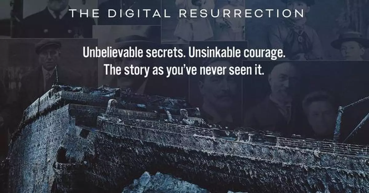 National Geographic Reveals Groundbreaking Underwater Scan Unveiling Titanic in Unprecedented Detail, Challenging Long-Held Theories and Presenting Fresh Insights in Upcoming Documentary Special TITANIC: THE DIGITAL RESURRECTION