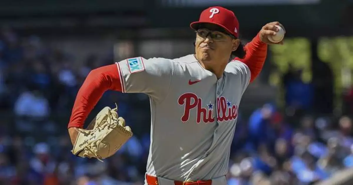 Luzardo stars as the Phillies stop a 5-game slide by beating the Cubs 10-4