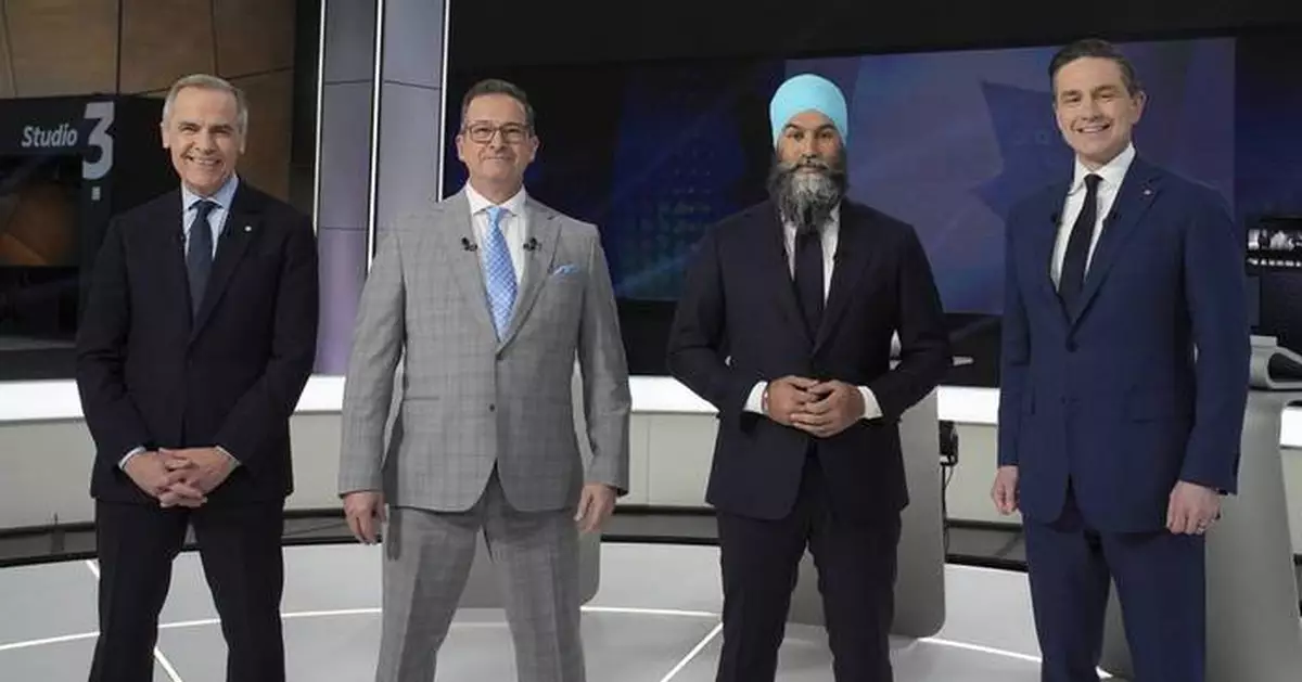 Carney says Trump key issue in Canada's election, while Conservative rival says country needs change
