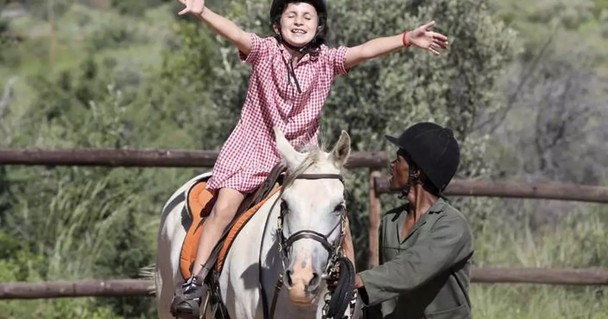 A horse therapy program in Namibia brings joy to children with learning disabilities