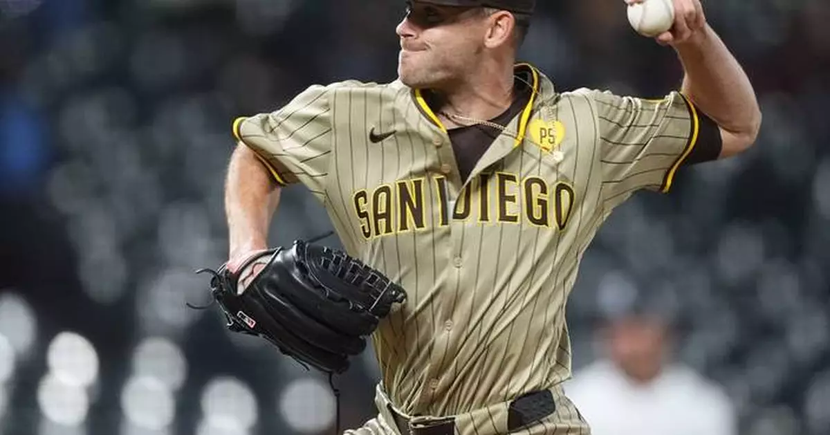 Cubs acquire reliever Tom Cosgrove in trade with Padres for cash, send him to Triple-A Iowa
