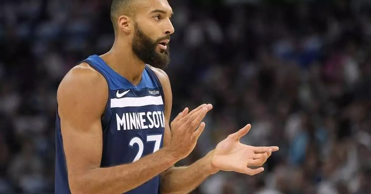 Wolves aim to go big with Gobert vs. Lakers after veteran center's strong regular season finish