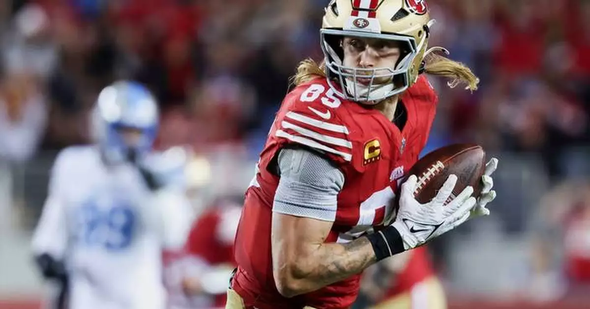 George Kittle agrees to an extension with the 49ers that makes him the highest-paid tight end ever