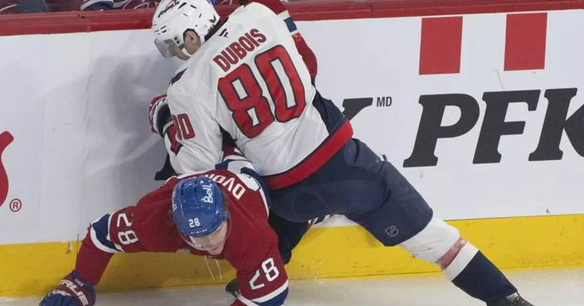 Canadiens voice dissatisfaction with officials in Game 4 loss to Capitals