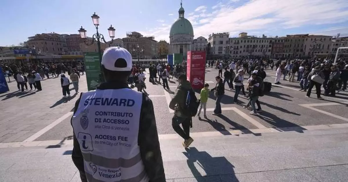 Venice expands day-tripper tax in bid to combat overtourism