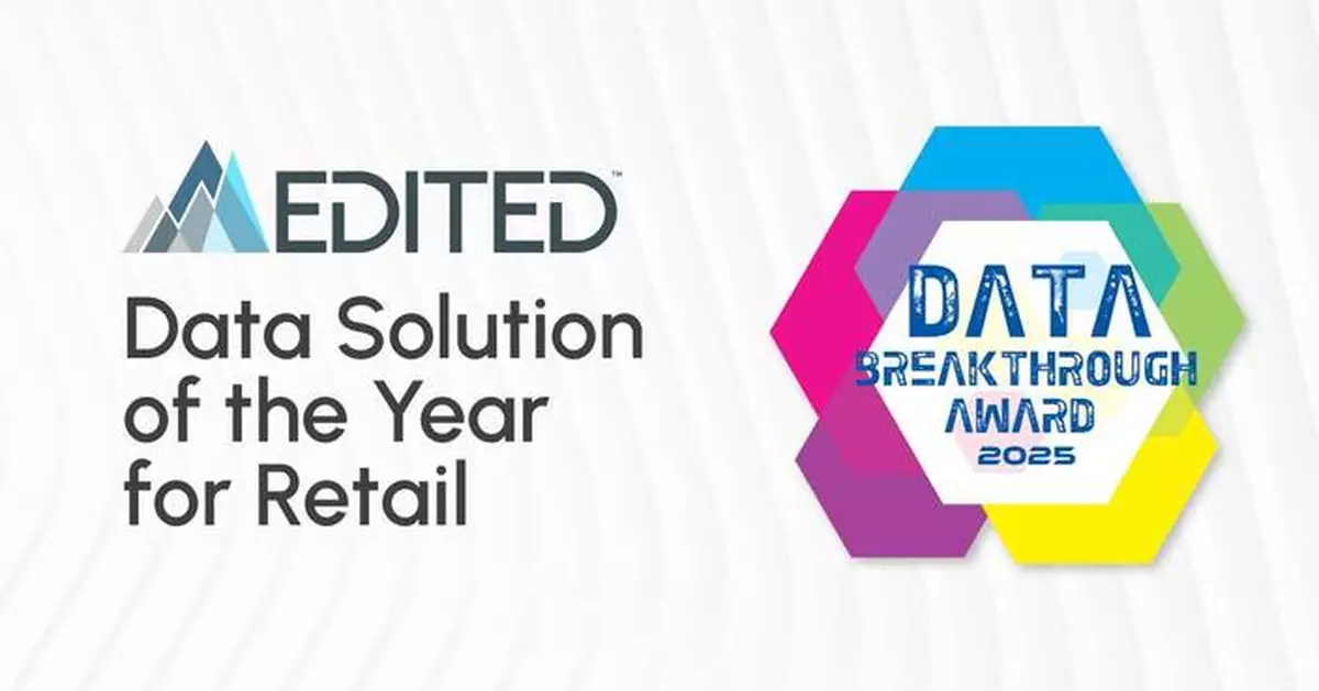 EDITED Recognized as “Data Solution of the Year for Retail”