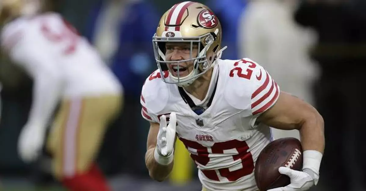 49ers running back Christian McCaffrey says he has 'zero restrictions' to start offseason program