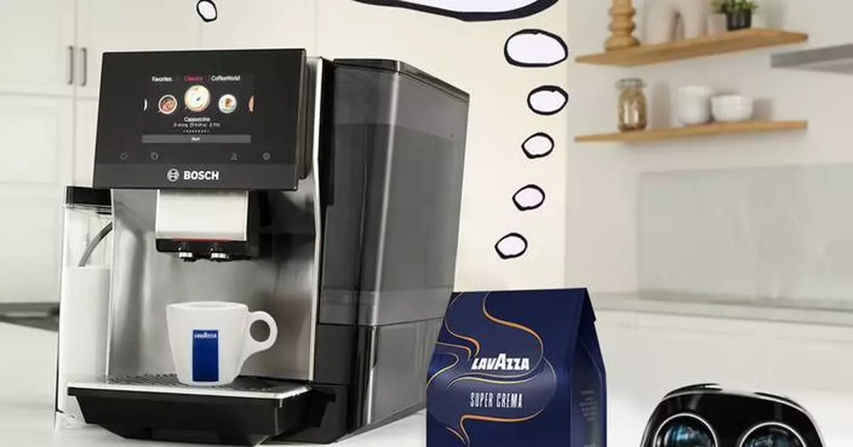 Bosch and Lavazza Announce Partnership to Bring Barista-Quality Coffee into the Home