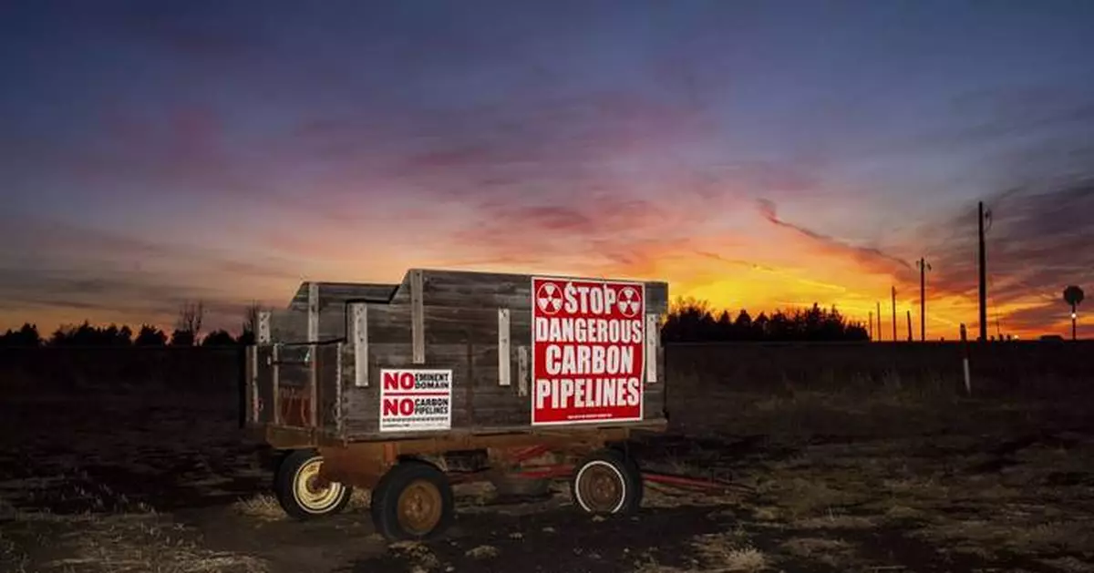 South Dakota panel rejects permit for an $8.9 billion carbon capture Midwest pipeline