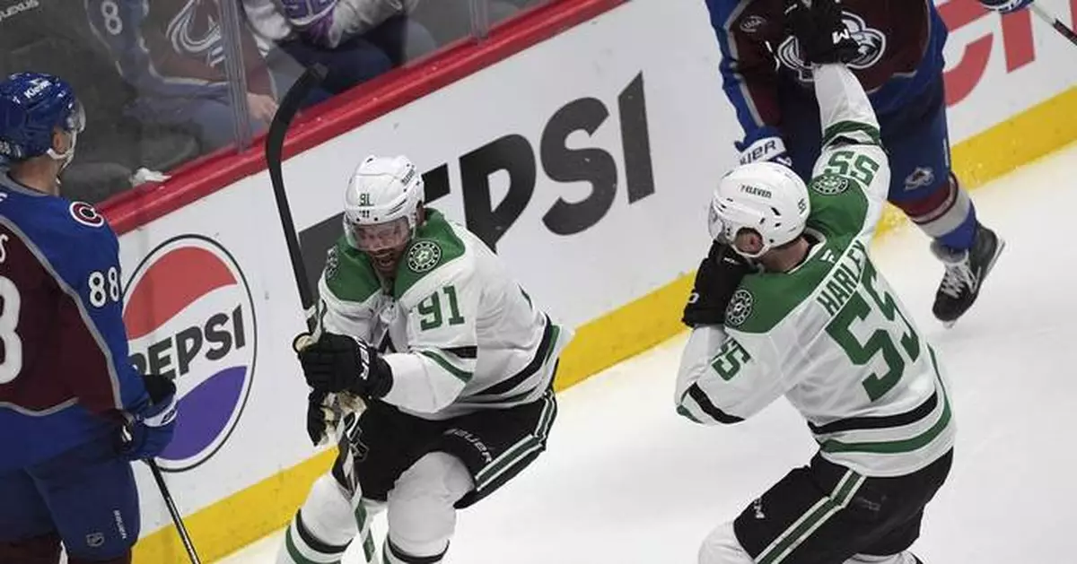 Tyler Seguin scores in OT as Stars withstand late double-minor penalty to beat Avalanche 2-1