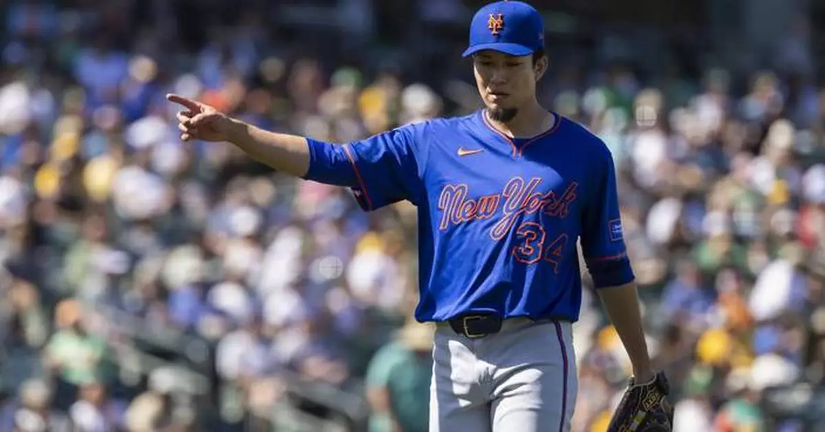 Kodai Senga leads Mets over Athletics 8-0 for fourth straight series win
