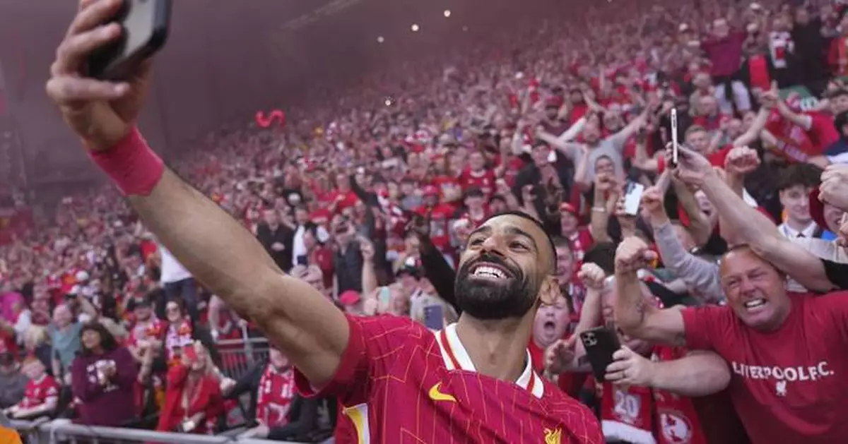 AP PHOTOS: Liverpool clinch Premier League title