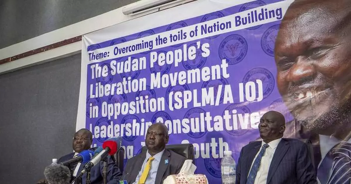 South Sudan's main opposition party shows rift after longtime leader's detention