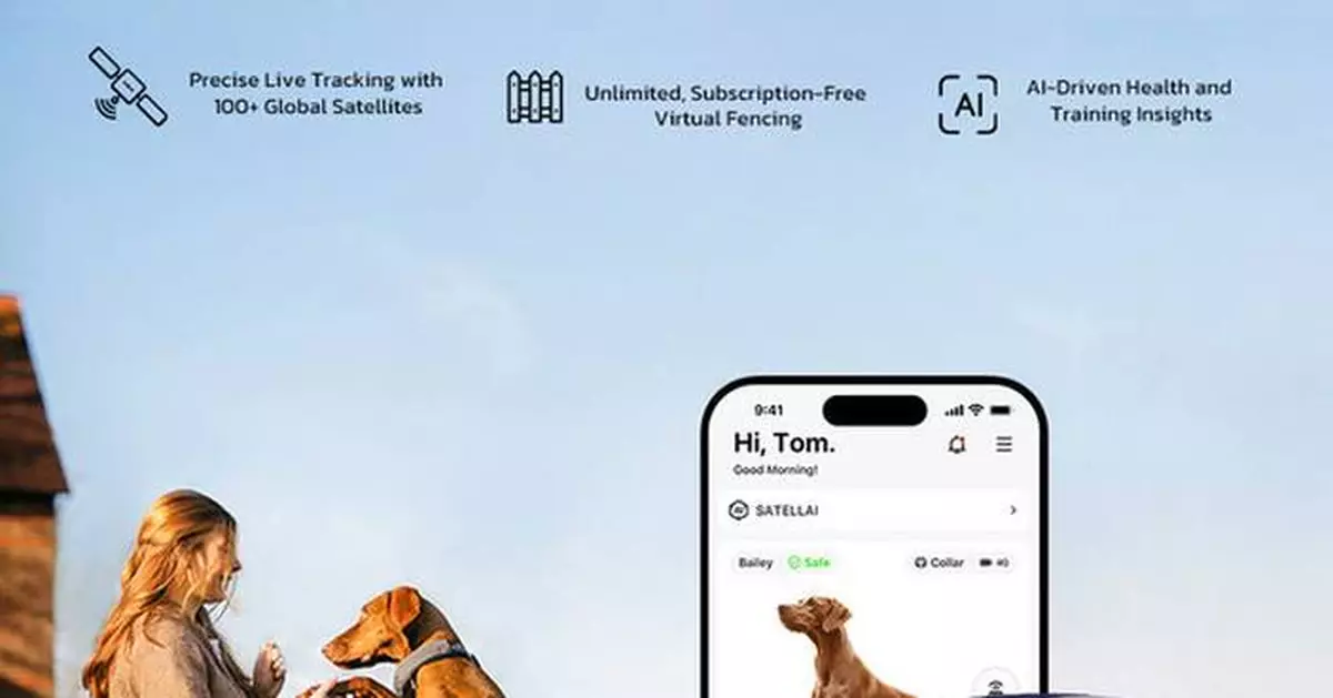 SATELLAI Launches World's Most Connected Smart Dog Collar with Global Coverage and AI-Powered Monitoring