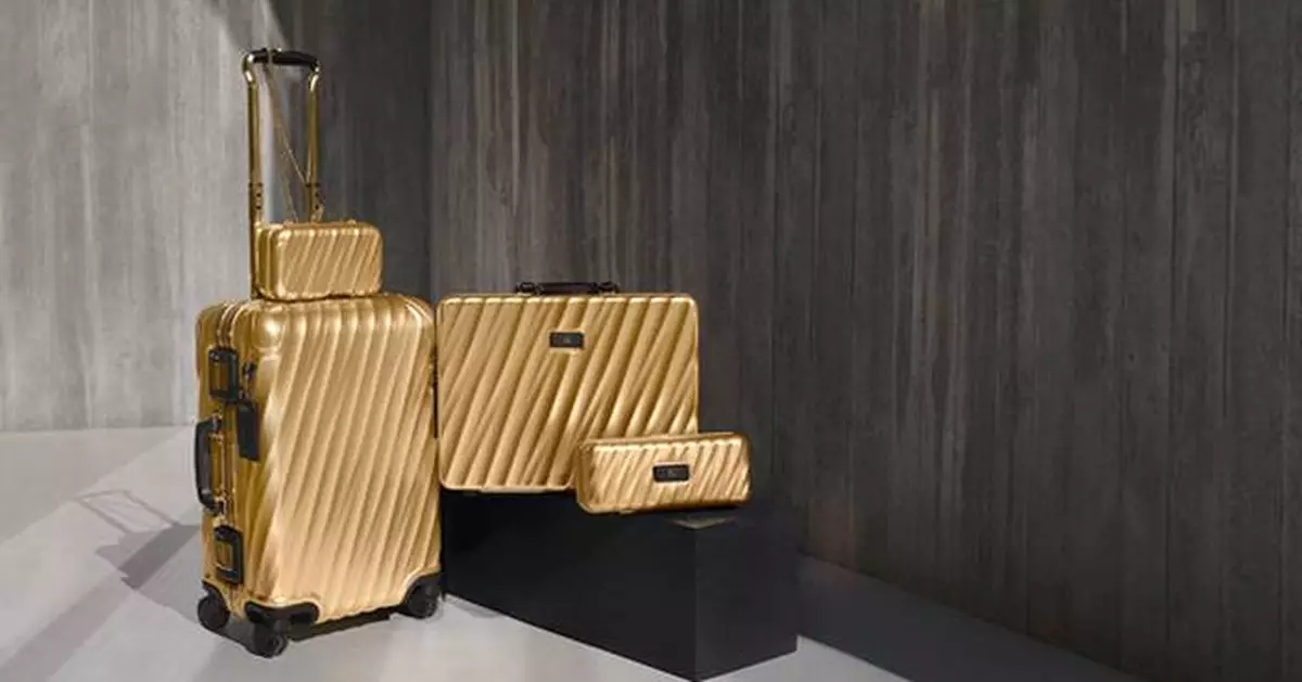 TUMI RELEASES LIMITED-EDITION 50TH ANNIVERSARY GOLD COLLECTION