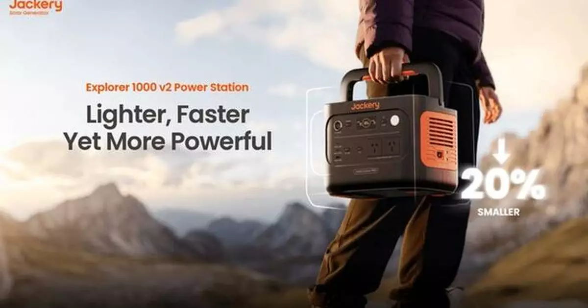 Jackery Launches Explorer 1000 v2 Power Station in Australia