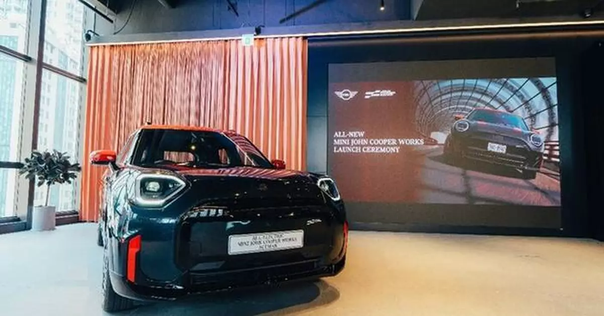 The next-gen MINI John Cooper Works family arrives at the all-new MINI Wan Chai Showroom in Hong Kong
