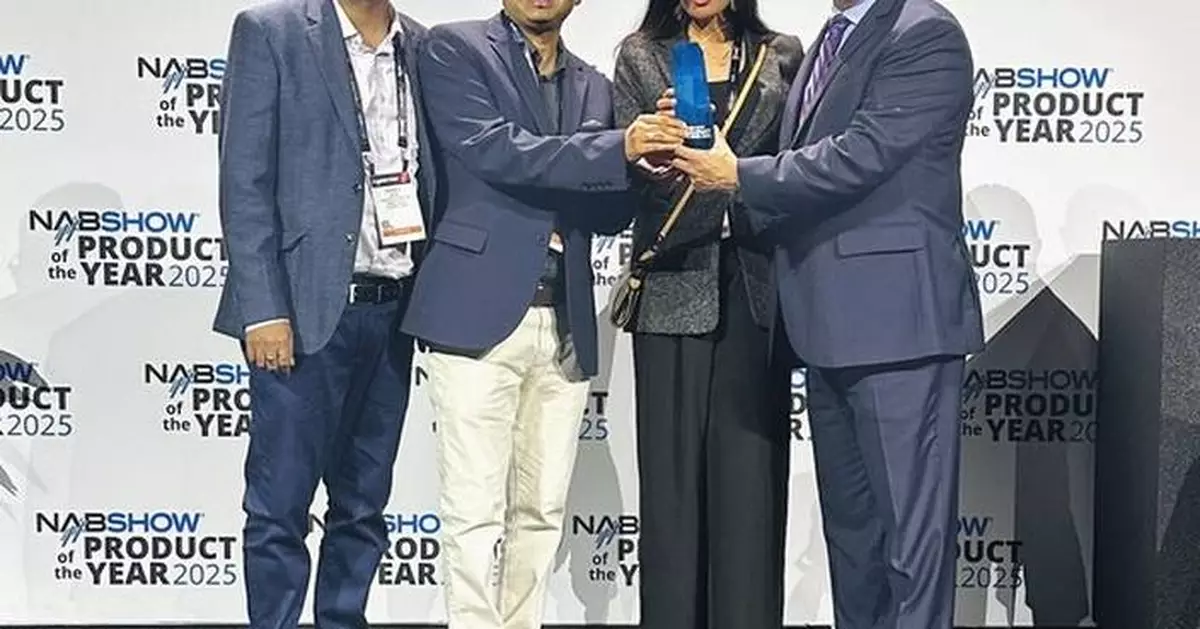 Prime Focus Technologies Wins NAB Show "Product of the Year" Award for CLEAR® AI Content Studio Agents